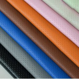 Material imitatie piele perforat bej pentru tapiterie si huse scaun, Y05BEJ