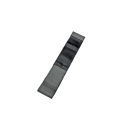 Husa volan din piele perforata, marimea M, gri/negru (OEM) Cod 4C388
