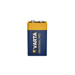 Baterie Varta Lithium Industrial Pro 9V (6LR61) pentru alarme si detectoare, Cod 4022