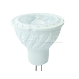 Spot LED MR16 GU5.3 cu cip Samsung 6.5W, 3000K, 110°, lumina calda