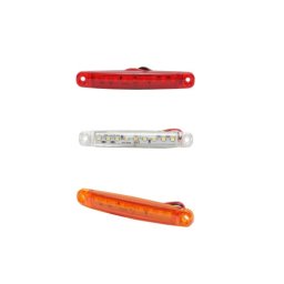 Lampa laterala auto cu 9 LED SMD 12–24V, montaj exterior (Cod 201619)