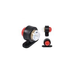 Lampa gabarit LED 12-24V alb-rosu, semnalizare laterala, cod FR-0100