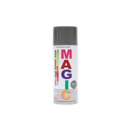 Spray vopsea grund gri Magic 400 ml pentru metal, plastic, lemn si sticla