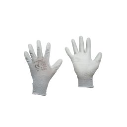 Manusi de protectie sintetice cauciucate gri, marimea M10 (10) – BK78580