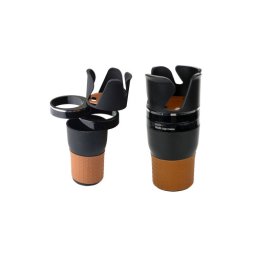 Suport pahar auto multifunctional cu compartimente pentru telefon si accesorii, FS-008