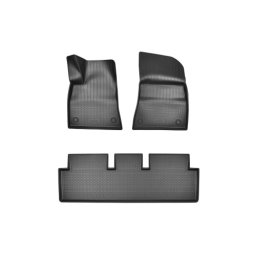 Covorase cauciuc tip tavita pentru Tesla Model 3 2017+, set 4 buc (3D 3767/A40)
