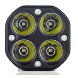 Proiector LED auto 40W 12–24V, Spot 30°, IP67, 1600 lm, 3 inch