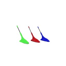 Antena ornament auto 15 cm, culori diverse (verde/rosu/albastru) YJ0336