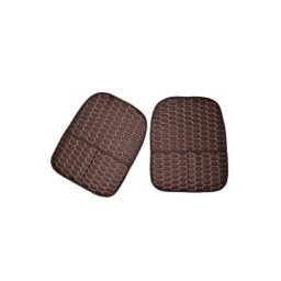 Set 2 huse protectie spate scaun tip organizator HEXAGON ART, imitatie piele