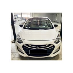 Capace oglinda tip Batman, negru lucios, pentru Hyundai i30 2012-2017 (set 2)