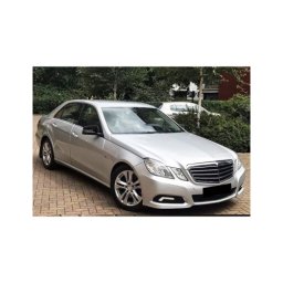Capace oglinda tip Batman negru lucios pentru Mercedes E-Class W212 (2009–2016)