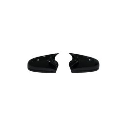 Set capace oglinda tip Batman, negru lucios, compatibile Opel Astra H 2010–2013