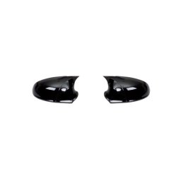 Capace oglinzi tip Batman, negru lucios, compatibile Opel Astra J 2009-2020 (set 2 buc)