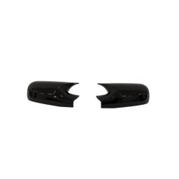 Set capace oglinda tip Batman negru lucios pentru Renault Megane II 2002–2009