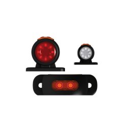 Lampa gabarit laterala auto LED Neon 12–24V, rezistenta la apa, Cod 202017-BK