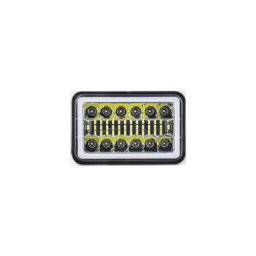 Proiector LED auto 54W cu Angel Eyes Combo, 12–24V, fascicul Spot 30° (SPT-5INCH-31)