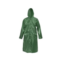 Pelerina impermeabila cu gluga si fermoar, poliester cu membrana PVC, XL