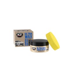 Ceara auto K2 Ultra Wax cu Carnauba, 250 g – luciu si protectie pentru caroserie