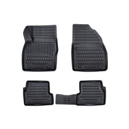 Set covorase cauciuc tip tavita pentru Ford Focus I 1998-2010, negru