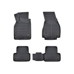 Set covorase cauciuc tip tavita Renault Megane II Berlina 2002-2009, 4 buc