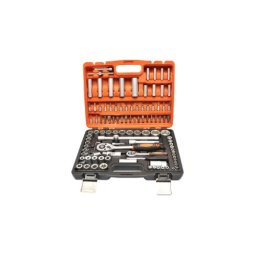 Trusa chei tubulare 108 piese cu clichete 1/4 si 1/2, valiza BK92498
