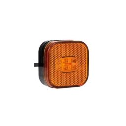 Lampa gabarit LED galbena 62x62 mm 12-36V Fristom FT-027-Z, omologare E20