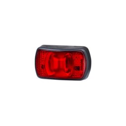 Lampa gabarit LED rosie 12/24V Fristom LD2229, 71x42 mm, IP68, omologare E9