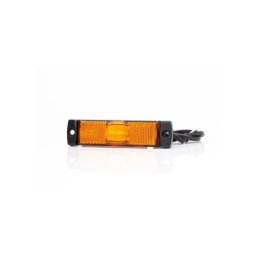 Lampa gabarit LED galbena 100x32 mm cu suport urechi, 12-36V, Fristom FT-017Z