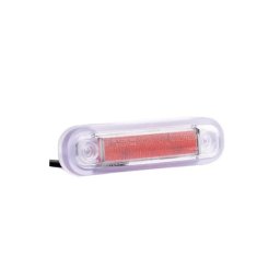 Lampa gabarit LED rosie 110x30,5 mm, 12–36V, Fristom FT-045C