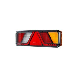 Lampa stop LED 24V 450x138 mm cu 6 functii, ceata si marsarier, cu triunghi FT-700-066