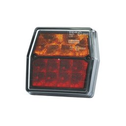 Lampa spate LED Fristom FT-222, 3 functii, 99,6x93 mm, cu cablu 1 m