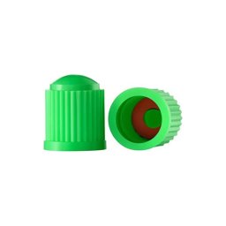 Set 100 capacele pentru valva din plastic verde MH-VC03, protectie praf