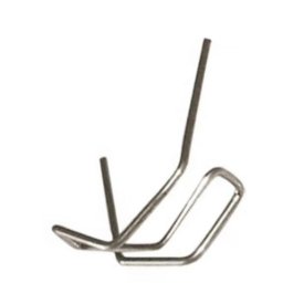 Set 100 cleme tip C interior 0,8 mm din inox pentru pistol reparat plastic