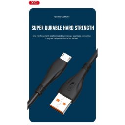 Cablu Micro USB 6A Quick Charge 6A pentru încarcare rapida si date, 1 m, negru
