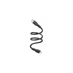 Cablu Type-C la Lightning 27W Quick Charge pentru iPhone, negru XO-NBQ231A