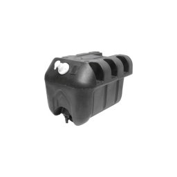 Rezervor de apa 50L din plastic negru, cu dozator de sapun si robinet (P-SU-50)