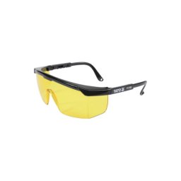 Ochelari de protectie cu lentile galbene si filtru UV, brate reglabile YT-7362