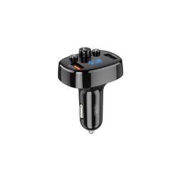 Modulator FM auto Bluetooth XO-BCC03 cu handsfree si încarcare rapida QC 3.0 18W