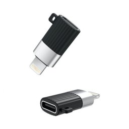 Adaptor USB-C la Lightning pentru iPhone, compact si rezistent XO NB149-D