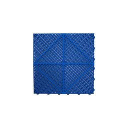 Pardoseala modulara ventilata PP 40x40x1,8 cm, trafic intens, albastru