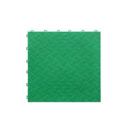 Pardoseala modulara plina din PP 40x40x1,8 cm, trafic intens, verde (PM10012)