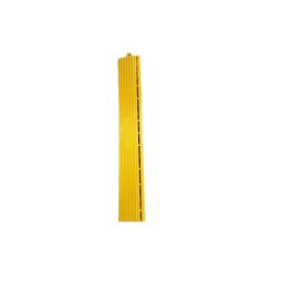 Margine pentru pardoseala modulara tip tata din PP, 40x6x1,8 cm, galben