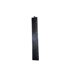 Margine pardoseala modulara tip tata PP 40x6x1,8 cm, negru, trafic intens