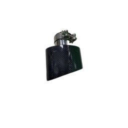Ornament toba universal cu carcasa carbon, iesire 76 mm, lungime 150 mm