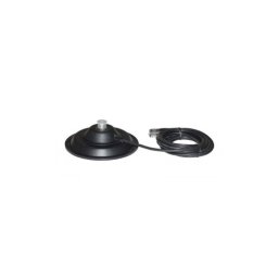 Suport magnetic negru Megawat ML145 pentru antena radio CB, 145 mm, cablu 4 m