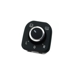 Modul butoane reglaj oglinzi VW cu incalzire, cod 5K0959565 (Golf 5, Passat B6, Tiguan, Touareg)