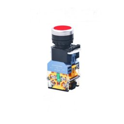 Buton pornire motor TL-29 cu iluminare LED, pentru panouri de comanda
