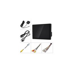 Radio auto 2DIN Android cu ecran IPS 10", CarPlay wireless, 2GB RAM/32GB