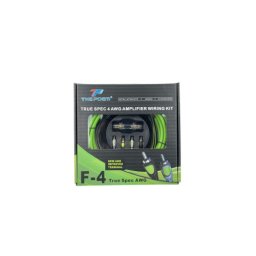 Kit cabluri subwoofer auto 4 AWG cu siguranta, conectare amplificator – F4-4G