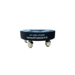 Distantier jante auto 5x120, 25 mm, negru, prindere dubla, M14x1.5 (DST3006)
